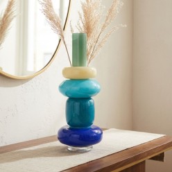 Vaso Componibile in Vetro d'Arte – Collezione L’Oca Nera per Lemoire Home