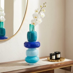 Vaso Componibile in Vetro d'Arte – Collezione L’Oca Nera per Lemoire Home