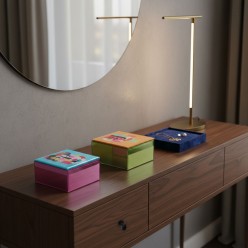 Portagioie in Vetro Molato L'Oca Nera – Collezione Artistica Lemoire Home