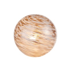 Lampada a Sfera in Vetro Artistico L'Oca Nera – Ø 29 cm – Lemoire Home