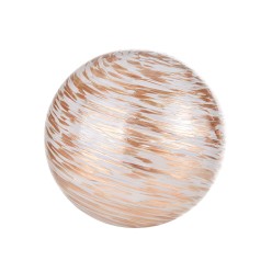 Lampada a Sfera in Vetro Artistico L'Oca Nera – Ø 29 cm – Lemoire Home