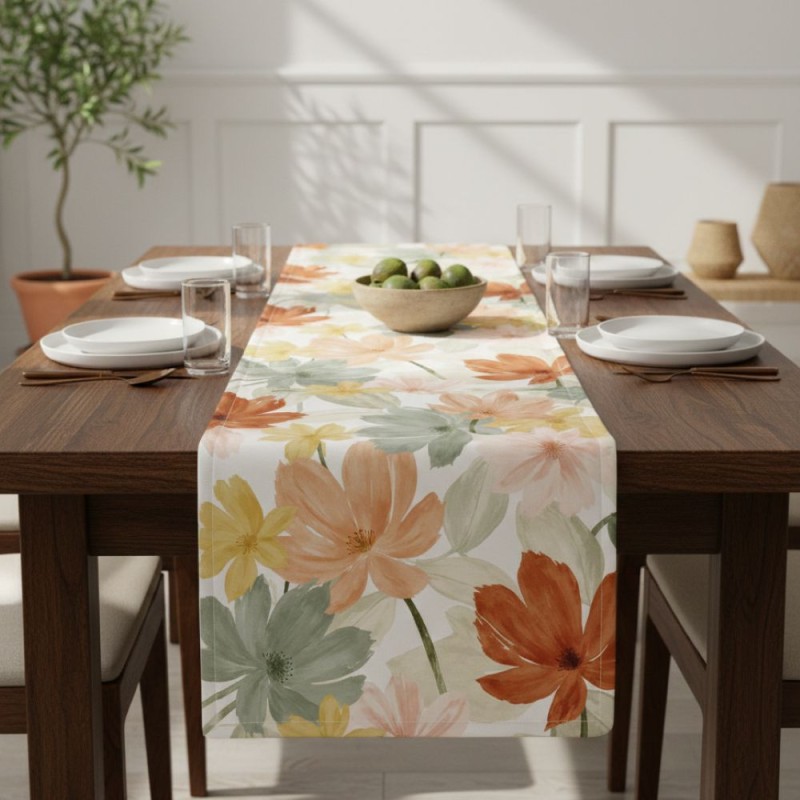 Runner d'Arredo in Cotone collezione Ermione – Lemoire Home Runner d'Arredo in Cotone collezione Ermione – Lemoire Home