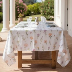 Tovaglia in Puro Cotone Ianthe – Pattern provenzale Originale Lemoire Home
