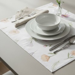 Tovaglietta da colazione Ianthe made in Italy con fiori provenzali