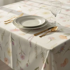 Tovaglia in Puro Cotone Ianthe – Pattern provenzale Originale Lemoire Home