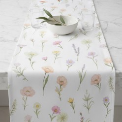Runner da Tavola Ianthe in Cotone – Design Esclusivo Lemoire Home
