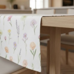 Runner da Tavola Ianthe in Cotone – Design Esclusivo Lemoire Home
