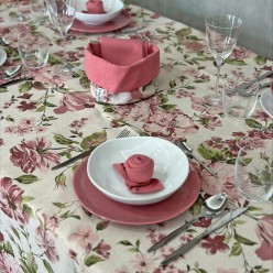 Tovaglia Penelope Collezione romantica di prodotti made in Italy in cotone