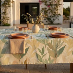 Tovaglia in Puro Cotone Metamorfosi di Dafne – Sartoria Lemoire Home