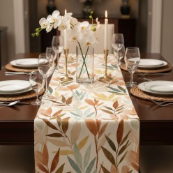 Runner Tavola bohemien in Cotone Lemoire Home – Collezione Apollo
