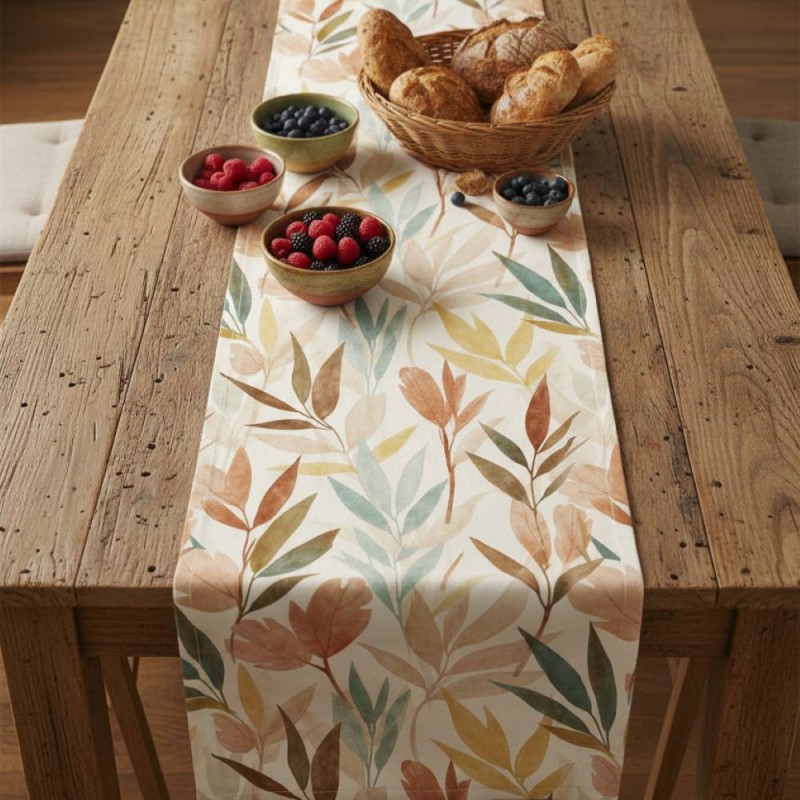 Runner Tavola bohemien in Cotone Lemoire Home – Collezione Apollo