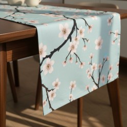 Fiori di Ciliegio Fillide – Runner da Tavola Lemoire Home
