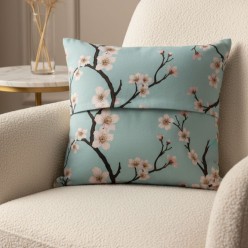 Fiori di Ciliegio – Cuscino in cotone collezione Fillide Lemoire Home