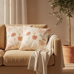 Fodera Cuscino Ermione Floreal Heritage – Chiusura a Busta 45x45 cm