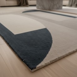 Tappeto Geometrico Lemoire Home – Intreccio di Pregio 160x230 cm