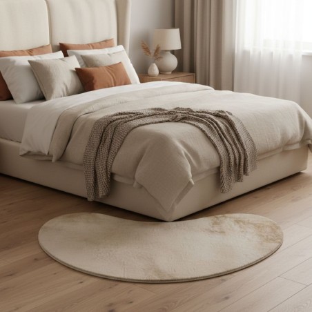 Tappeto Sagomato Beige Soft-Touch High Density – Lemoire Home