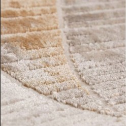 Tappeto Luxury 3D Effect | High Density 768k Gold & Deep Green