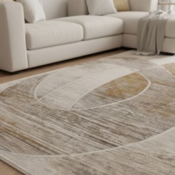 Tappeto Luxury 3D Effect | High Density 768k Gold & Deep Green
