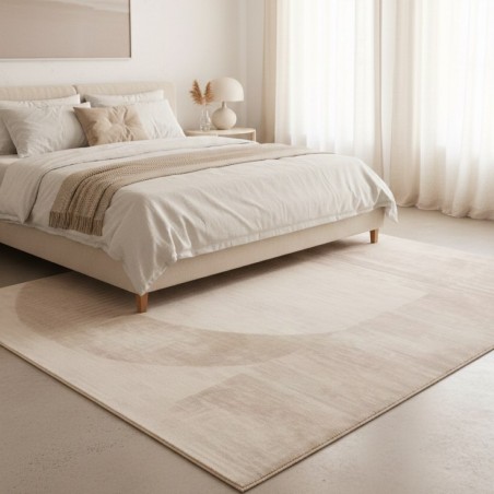Tappeto Beige 160x230: Texture 3D ad Alta Densità Lemoire Home