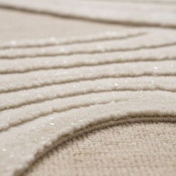 Tappeto Beige 160x230: Texture 3D ad Alta Densità Lemoire Home