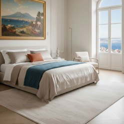 Tappeto Napoli Beige 160x230: Texture 3D ad Alta Densità