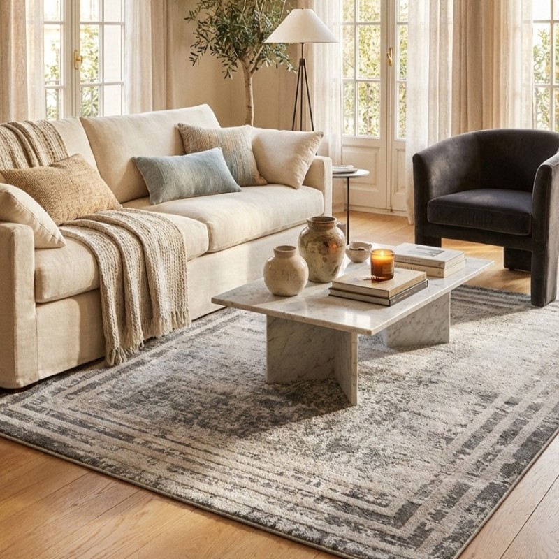 Tappeto Paris 160x230: Design 3D e Comfort ad Alta Densità Tappeto Paris 160x230: Design 3D e Comfort ad Alta Densità