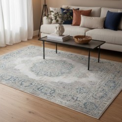 Tappeto Vintage Stile Francese 160x230 – Effetto 3D ad Alta Densità