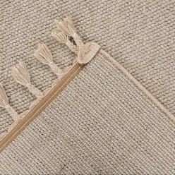 Tappeto Luxury Outdoor 3D Effect – Texture Soft Touch e Frange a Mano
