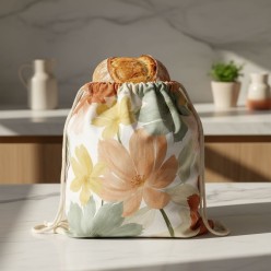 Sacco Portapane in Cotone - Taglio Sartoriale Segesta – Lemoire Home