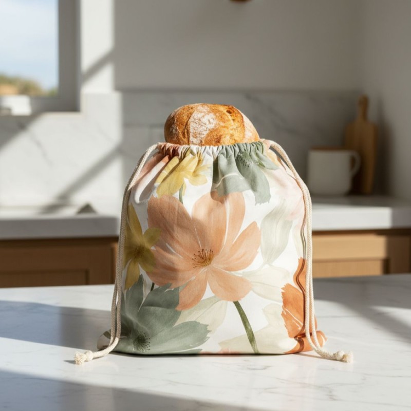 Sacco Portapane in Cotone - Taglio Sartoriale Segesta – Lemoire Home