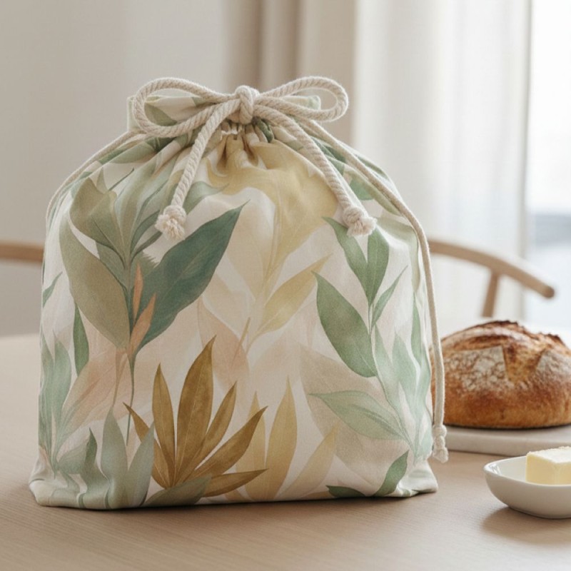Sacco Portapane in Cotone Dafne – Sartoria Lemoire Home