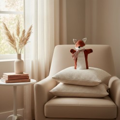 Marionetta Artigianale Volpe in Cotone Premium | Lemoire Home