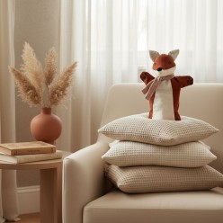 Marionetta Artigianale Volpe in Cotone Premium | Lemoire Home
