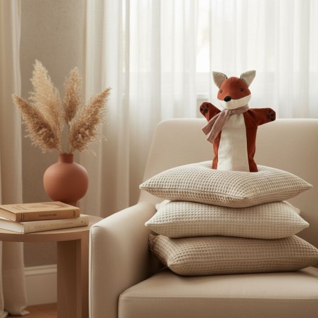 Marionetta Artigianale Volpe in Cotone Premium | Lemoire Home
