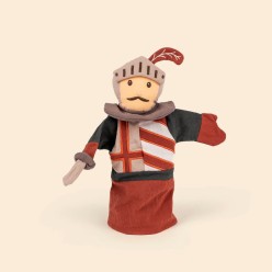 Il Cavaliere delle Fiabe Marionetta Artigianale Knight Lemoire Home