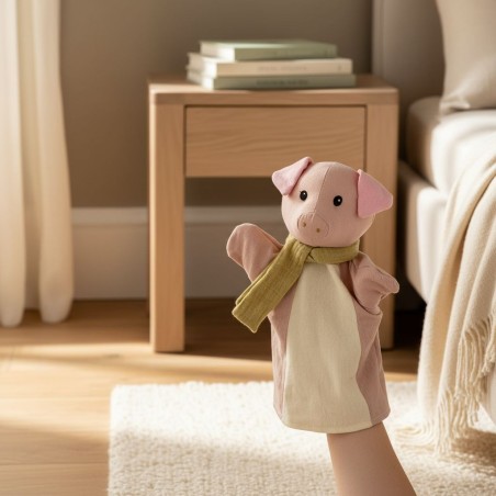 Marionetta Artigianale Piggy: Morbidezza e Magia Lemoire Home