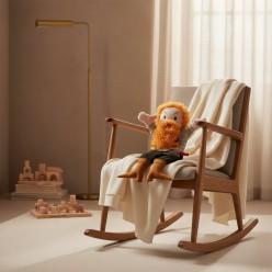 Marionetta Artigianale Ogre: Incanto e Design per Piccoli Sognatori