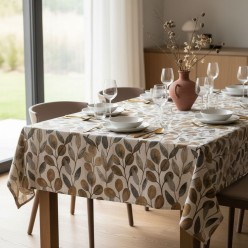 Collezione Medea Biancheria per la Tavola con Foglie