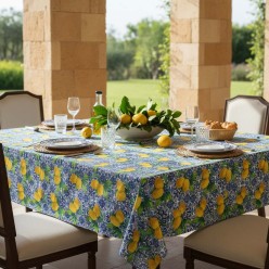 Tovagliato ispirato alla Sicilia in cotone collezione Palici
