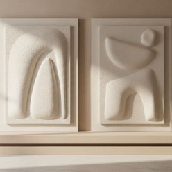 Dipinti Materici Relief 3D – Texture Organica e Doppia Base maxi