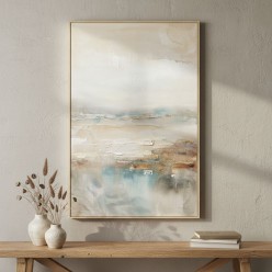 Quadri Astratti Materici con onda dorata - Lemoire Home