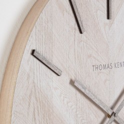Orologio Whatever: Intarsio in Legno a Spina di Pesce | Lemoire Home