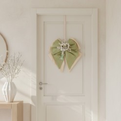 Fuoriporta Pasquale Luxury Sage: Fiocco Artigianale Lemoire Home