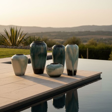 Collezione Coira: Vasi in Terracotta Smaltata Fatti a Mano | Lemoire Home
