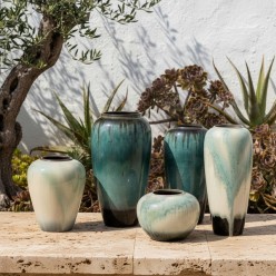 Collezione Coira: Vasi in Terracotta Smaltata Fatti a Mano | Lemoire Home