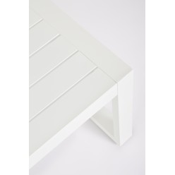 Salotto Outdoor Hilde Bianco: Alluminio, Textilene e Comfort Spun Poly