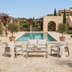 Set Outdoor Avenue Bizzotto: Alluminio, Corda e Comfort Lemoire Home