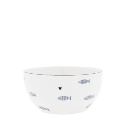 Bowl M Mediterranean Fish – Ceramica Artistica Bastion Collections
