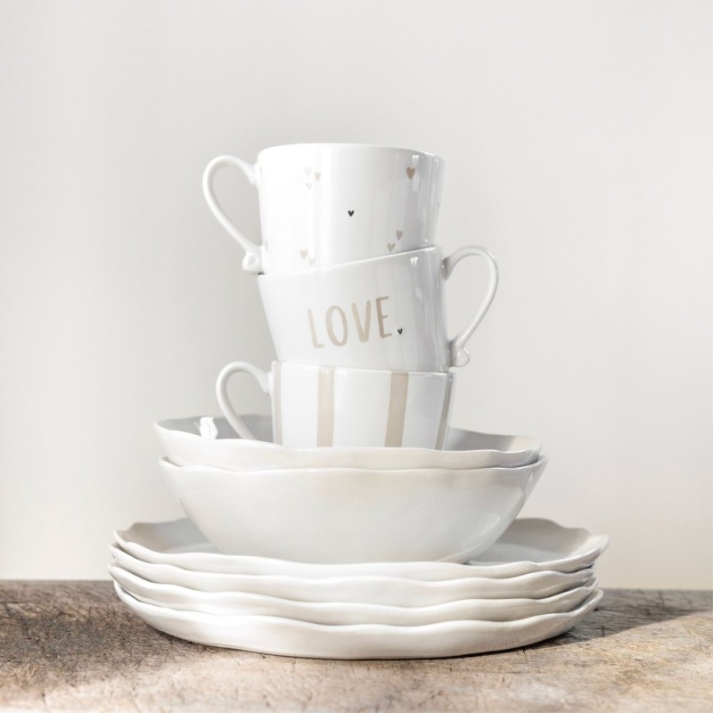 Tazza Love in Ceramica Bastion Collections - Lemoire Home