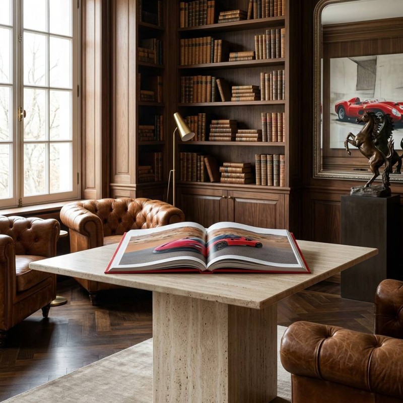 Ferrari: Sculpting Speed | Edizione Deluxe in Pelle Lemoire Home